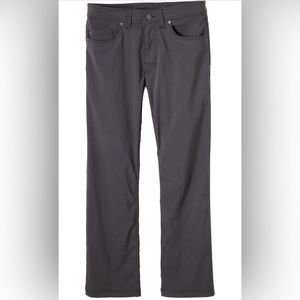 Prana Men’s Brion Gray Slim Fit Pants 34 W x 34 L. Good shape.
